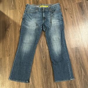 Lee Extreme Motion Mens Jeans 36x30 Dark Wash Bootcut